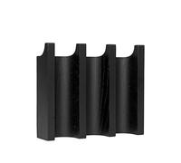 Kristina Dam Studio Perchero Column Oak black lacquered
