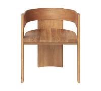 Kristina Dam Studio Silla Collector Roblelacado en cálido tono-nogal