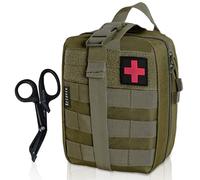 KrisVie - Kit de Supervivencia, Kit de Supervivencia, Kit de Primeros Auxilios al Aire Libre, Camping, Pesca, ejército, Senderismo, en el Campamento, Kit médico de Rescate