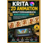 KRITA 2D-ANIMATION - BENUTZERHANDBUCH FÜR ANFÄNGER UND PROFIS 2026: Eine praktische Schritt-für-Schritt-Anleitung zur Erstellung professioneller ... visueller Effekte und exportfertiger Projekte