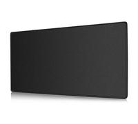 Kriture Alfombrilla de Ratón Gaming Extendida 800x300x4mm, Base Antideslizante, Gruesa y Cómoda, Impermeable y Plegable para Ordenador, Portátil, Teclado, Consolas, Negro