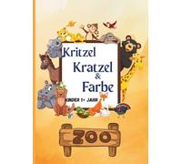 Kritzel, Kratzel und Farbe: Tiere im Zoo