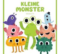 Kritzelbuch Kleine Monster ab 2 Jahren: Liebevoll gestaltetes Mal- und Zählbuch für Kleinkinder | Erstes Ausmalbuch mit großen Motiven & extra dicken ... Förderung von Feinmotorik und Zählkompetenz