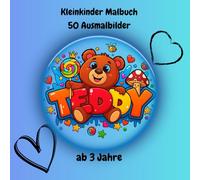 Kritzelfreunde Graffiti-Party, Kleinkinder Malbuch ab 3 Jahre: 50 einfache Ausmalbilder für Kleinkinder ab 3: Vom wilden Drachen bis zum süßen Elefant