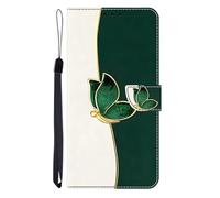 KRjcsfhy Blumen Lederhülle für Xiaomi Redmi Note 13 Pro 5G Hülle, Flip Wallet Handyhülle Premium Leder Tasche Case Magnebare Klappbare Kartenfächer Schutzhülle für Xiaomi Redmi Note 13 Pro 5G,