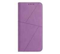 KRjcsfhy Funda para OnePlus Nord N10 5G con tarjetero, funda de piel sintética con tapa magnética para mujeres y niñas, funda protectora para OnePlus Nord N10 5G, color morado claro