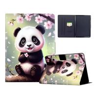 KRjcsfhy Funda para tablet compatible con Lenovo Tab M9 TB-310FU Funda de piel a prueba de golpes con función de soporte Slim Smart Protective Cases para Lenovo Tab M9 TB-310FU Panda
