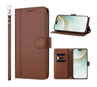 KRjcsfhy Funda tipo cartera compatible con Nokia HMD Fuison, a prueba de golpes, funda protectora para teléfono con 9 soportes para tarjetas de crédito, soporte de correa, funda de piel con tapa para