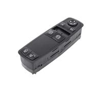 KRJFNAHQ Interruptor Ventana eléctrica Panel Maestro Interruptor elevalunas eléctrico Coche 1698206410 para Benz para Clase A W169 A150 A160 A170 para Clase B W245 B150 B160