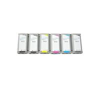 KRLAZdN 6 uds compatibles con el Juego de Cartuchos de Tinta HP72 Designjet T610 T770 T1100 T1120 T1200 T1300 T2300 impresoras diseño magnético