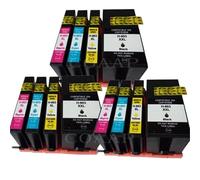 KRLAZdN Actualización Compatible con Impresora de Cartucho de Tinta 903 903XL 907XL - Officejet Pro 6950 6960 6961 6963 6964 Todo en uno(12pcs-BKCMY (Big))