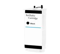 KRLAZdN Cartucho de Tinta Recargable vacío de 8 Uds. De 130ml con Chip Permanente Compatible con Impresora Designjet Z2100 Z3100 Z3200 Z5200 Z5400(Black)