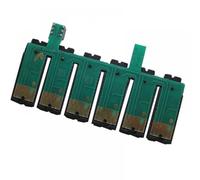 KRLAZdN Chip Permanente Ciss T0781, Compatible con Stylus Photo R260 R280 R380 RX580 RX595 RX680 Artisan 50