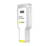 KRLAZdN Compatible con Cartucho de Tinta de 300ML para Impresora HP746 746XL P2V82A P2V83A P2V80A P2V78A para Impresora DesignJet Z6 Z9(746-Y)