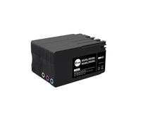 KRLAZdN Compatible con Cartuchos de Tinta Officejet Pro 7720 7730 7740 8210 8218 8710 8715 8718 8720 8730 8740 952XL 953XL 954XL 955XL(HP 953XL - 1 Set)