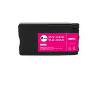 KRLAZdN Compatible con Cartuchos de Tinta Officejet Pro 7720 7730 7740 8210 8218 8710 8715 8718 8720 8730 8740 952XL 953XL 954XL 955XL(HP 953XL - Magenta)