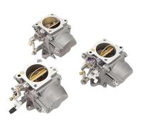 KRLAZdN Kit de carburador Marino 6H1-14301-04-00 6H1-14302-02-00 6H1-14303-05-00 Juego de 3 Piezas Compatible con Motor fueraborda de 2 Tiempos 90HP