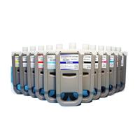 KRLAZdN PFI-1700 PFI1700 Compatible con Cartucho de Tinta Recargable con Chip Permanente Pro 2000 4000 4000s 6000s Tinta pigmentada 700ml(Matte Black (MBK))