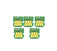 KRLAZdN Reiniciador de Chip del Tanque de Mantenimiento - Compatible con Suministros de Impresora L6168 L6178 L14150 M1180 6270 M3180 WF-2861 WF-2865 XP-5105 XP-5100 WF-2860(5pcs T04D1 Chips)