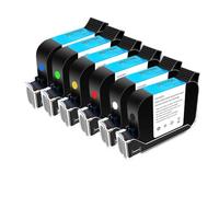 KRLAZdN Willita-Cartucho de Tinta de Secado rápido, Nivel B, impresoras de inyección de Tinta portátiles, 12,7mm, Compatible con Blanco, Amarillo, Negro, Rojo, Azul y Verde(1 Invisible Ink)