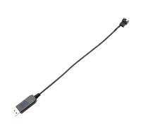 Krmoau Adaptador USB para Ventilador - Conector USB de 3 y 4 Pines - Regulador de Velocidad del Ventilador,para PC, Dispositivos Electrónicos, De Refrigeración, Mantenimiento De Coche