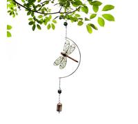 Krmoau Carillón de Viento de para Exteriores, Cortavientos Plano Resistente al Agua con decoración de Luminosa, decoración de jardín de Mariposas, para balcón, terraza, Ventana de