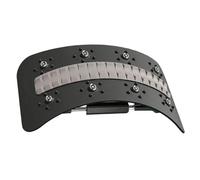Krmoau Corrector de espalda, tabla de estiramiento lumbar ajustable, masajeador de espalda de varios niveles para la columna lumbar para aliviar el dolor, hernia crónica de disco