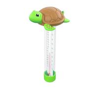 Krmoau Dispositivo de medición de temperatura del agua - Respuesta rápida de doble escala, juguete flotante para piscina, termómetro de agua para bañera, piscina, estanque, casa y cuarto de