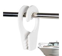 Krmoau Ganchos para barcos | Defensa de barco con clip | Lámparas de cierre rápido resistentes a los rayos UV para deportes acuáticos, yates y kayaks