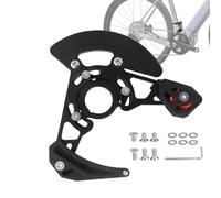 Krmoau Guía de cadena de bicicleta - Protección para el estabilizador de la bicicleta,Tensor de cadena para bicicletas | Para ciclismo al aire libre competiciones ciudad y carretera Aparcamiento