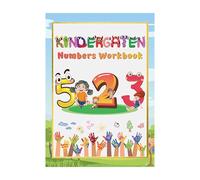 Krmoau Libro de números - Cuaderno de ejercicios para escribir números, juego educativo interactivo para matemáticas, escribir y leer, 3-8 años, compatible con la escuela de financiación y la