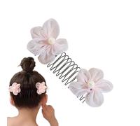 Krmoau Peinetas decorativas para el pelo para mujer, pinzas para el pelo | corona de flores rotas - peines laterales horquillas para el pelo para estilo decorativo mujeres niñas accesorios