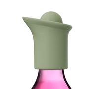 Krmoau Vertedor Y Tapón Para Botellas De Vino | Tapones Para Champán Con Pico Dosificador,Herramienta Reutilizable De Silicona Para Bar Y Cocina Como Corchador Para Aceite De Oliva Y Bebidas