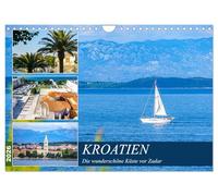 Kroatien Die wunderschöne Küste vor Zadar (Wandkalender 2026 DIN A4 quer), CALVENDO Monatskalender: Stimmungsvolle Fotografien der kroatischen Küste bei Zadar