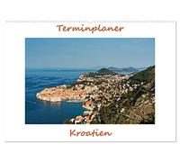 Kroatien, Terminplaner (Wandkalender 2024 DIN A2 quer), CALVENDO Monatskalender: Der Fotograf Gunter Kirsch zeigt einige der schönsten Orte Kroatiens.
