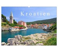 Kroatien (Wandkalender 2026 DIN A2 quer), CALVENDO Monatskalender: Dieser Kalender führt Sie von der felsigen Küste des Kvarner Golfes bis nach ... und die bezaubernde Küste von Kroatien.