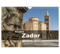 Kroatien - Zadar (Wandkalender 2026 DIN A4 quer), CALVENDO Monatskalender: 12 Monate mit der wunderbaren kroatischen Hafenstadt Zadar.