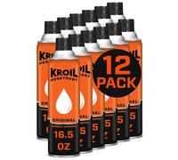 Kroil Aceite penetrante original (Aerosol Spray-lata de 16.5 onzas, caja de 12) | Penetrante para pernos oxidados, metal, bisagras, cadenas, piezas móviles | óxido, inhibidor de corrosión (KS162C)