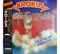 KROKUS - CHANGE OF ADDRESS LP (VINYL) US ARISTA 1986