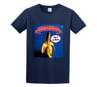 Krokus Pay It In Metal Organic Cotton Punk Harajuku Rock Fashion T-Shirt Navy S