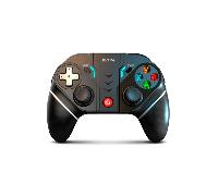 krom gamepad kexal. bluetooth. compatible pc switch android ios. incluye soporte para movil