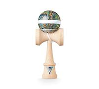 KROM Juguete Kendama - Noia 5 - Mejora Tus Habilidades Cognitivas - Mejora el Balance, los Reflejos y la Creatividad - Kendama Modelo Pro Hecho para Principiantes y Expertos
