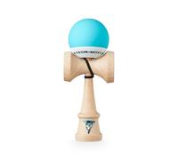 KROM Juguete Kendama - Pop Azul Claro - Mejora Tus Habilidades Cognitivas - Mejora el Balance, los Reflejos y la Creatividad - Kendama Modelo Pro Hecho para Principiantes y Expertos