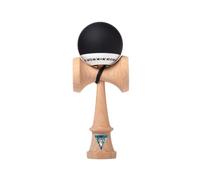KROM Juguete Kendama - Pop Negro - Mejora Tus Habilidades Cognitivas - Mejora el Balance, los Reflejos y la Creatividad - Kendama Modelo Pro Hecho para Principiantes y Expertos