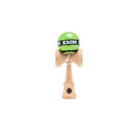 KROM Kendama Micro Verde Claro - Mini Kendama de Madera de Haya - Totalmente jugable - Tamaño de Bolsillo - para Principiantes y Profesionales