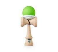 KROM Kendama - Pop Verde Claro - Resistente y Duradero - Mejora Tus Habilidades Cognitivas - Mejora el Balance, los Reflejos y la Creatividad -Kendama Modelo Pro Hecho para Principiantes y Expertos