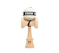 KROM Kendama STROGO Neapolitan Vanilla - Kendama de Madera para Principiantes y Jugadores avanzados - Juego de Habilidad para Uso Interior y Exterior - Juguete de Madera con Cuerda y Bola