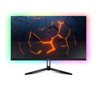 KROM Kertz 27" - Monitor Gaming RGB IPS 200Hz, 1ms, Full HD (1920x1080), HDR, Compatible AMD FreeSync y NVIDIA G-Sync, Low Blue Light y Flicker Free, VESA 75x75 - Negro