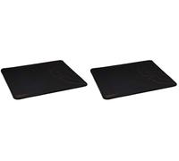 KROM Knout KONTROL - Alfombrilla Gaming para ratón, Tamaño Mediano 230 x 270 x 3mm, Negro (Paquete de 2)