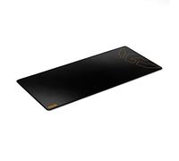 KROM Knout XL - Alfombrilla Gaming para Ratones de Ordenador, Dimensiones: 900x350x3mm, Superficie Lisa y Suave, Base de Goma, Negro